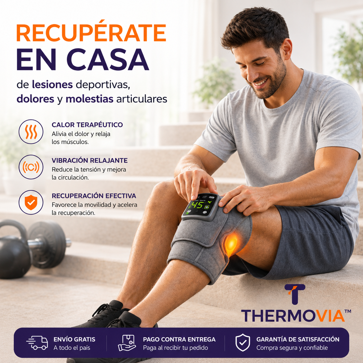 Recupera la comodidad al caminar con Thermovia™