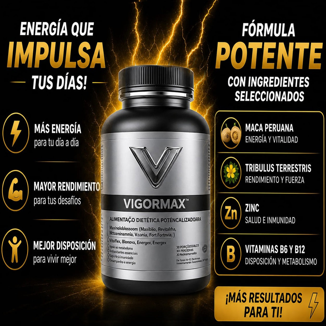 Vigor Max - Recupera tu energía, potencia y confianza masculina en pocos días — de forma natural y segura